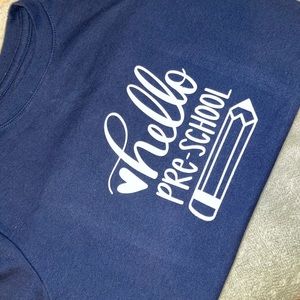 Customized Pre-School shirts